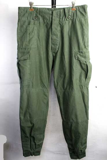Rakuten - 1986年製 ベルギー軍 or オランダ軍 M-64 ミリタリーパンツ W35 L32【古着】【中古】【メンズ】【ヴィンテージ】 【ビンテージ】vintage アメカジ 軍モノ 軍パン ボトムス ズボン 80年代 80’s 80s フィールドパンツ フライトジャケット M-65 SEYNTEX社製