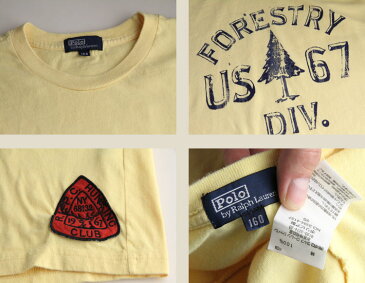 ラルフローレン Tシャツ Ralph Lauren 【160】(【M】相当くらい)【古着】【中古】【メンズ】【レディース】