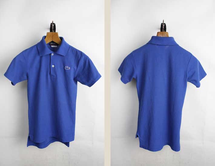 古着屋creepdiveのラコステ ポロシャツ レディース 1990年代 LACOSTE 【14】【古着】【中古】【レディース】【女性】【メンズ】【キッズ】【ヴィンテージ】 【ビンテージ】 【レトロ古着】【vintage】90’s 90s アメカジ 半袖｜アングル2