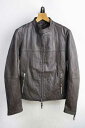 シングルライダース【中古】【メンズ】【レディース】ユニクロ UNIQLO シープレザー(羊革) 【M】本革 革ジャン 皮ジャン レザージャケット ライダース【古着】男性 女性【ヴィンテージ】 【ビンテージ】vintage オールド OLD アメカジ バイク バイカー 312-040174