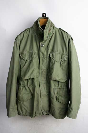 Rakuten - 1980年代製 実物 M-65 ミリタリー フィールドジャケット 3th【古着】【中古】【メンズ】男性【レディース】【ヴィンテージ】 【ビンテージ】vintage ミリタリー 軍モノ フライトジャケット アメカジ 80年代 80’s 80s 70s 70’s アウター OD無地 オリーブ ドラブ