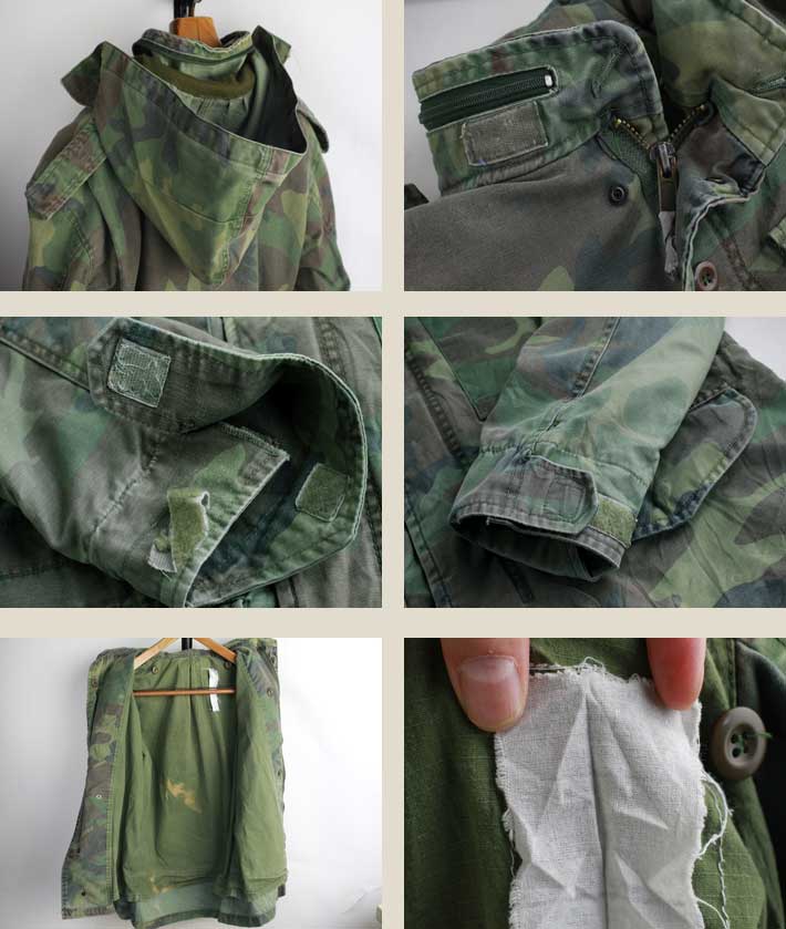 M-65 フィールドジャケット Used 民間用 ミリタリー（【XL】相当）【古着】【中古】【メンズ】【レディース】【ヴィンテージ】 【ビンテージ】ミリタリー 軍モノ フライトジャケット 米軍 90’s 90s 90年代 アメカジ 男性 女性