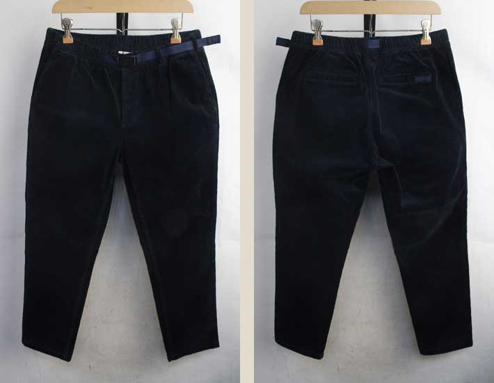 グラミチ GRAMICCI コーデュロイパンツ GLP-21F2004【古着】【中古】【メンズ】【男性】 キャンプ アウトドア スラックス ズボン アメカジ 伸縮性あり ストレッチ素材 クライミングパンツ 黒 カジュアル おしゃれ イージーパンツ GLP-21F2004