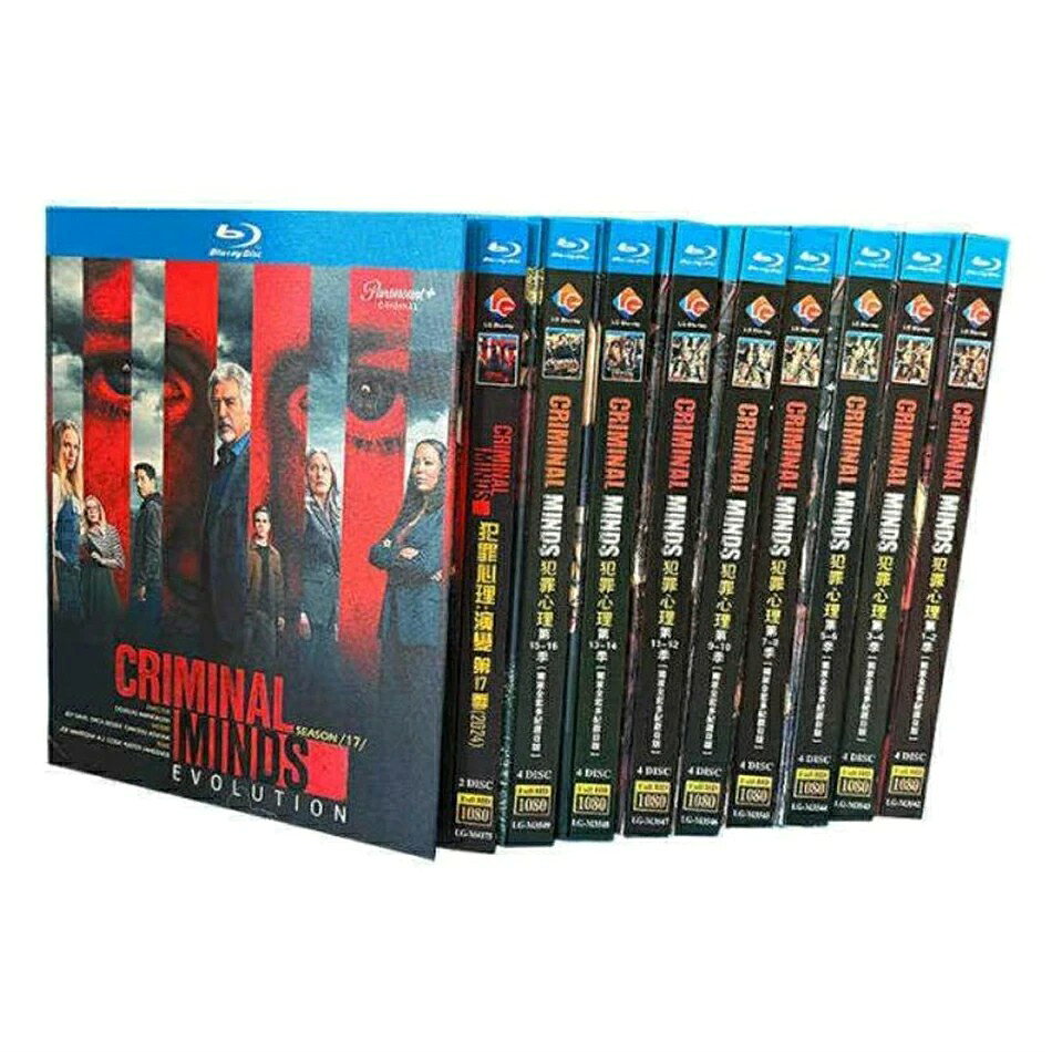 海外ドラマ クリミナル・マインド／FBI vs. 異常犯罪 シーズン1-18 Blu-ray BOX 日本語字幕 日本語吹替版 完全版 豪華版