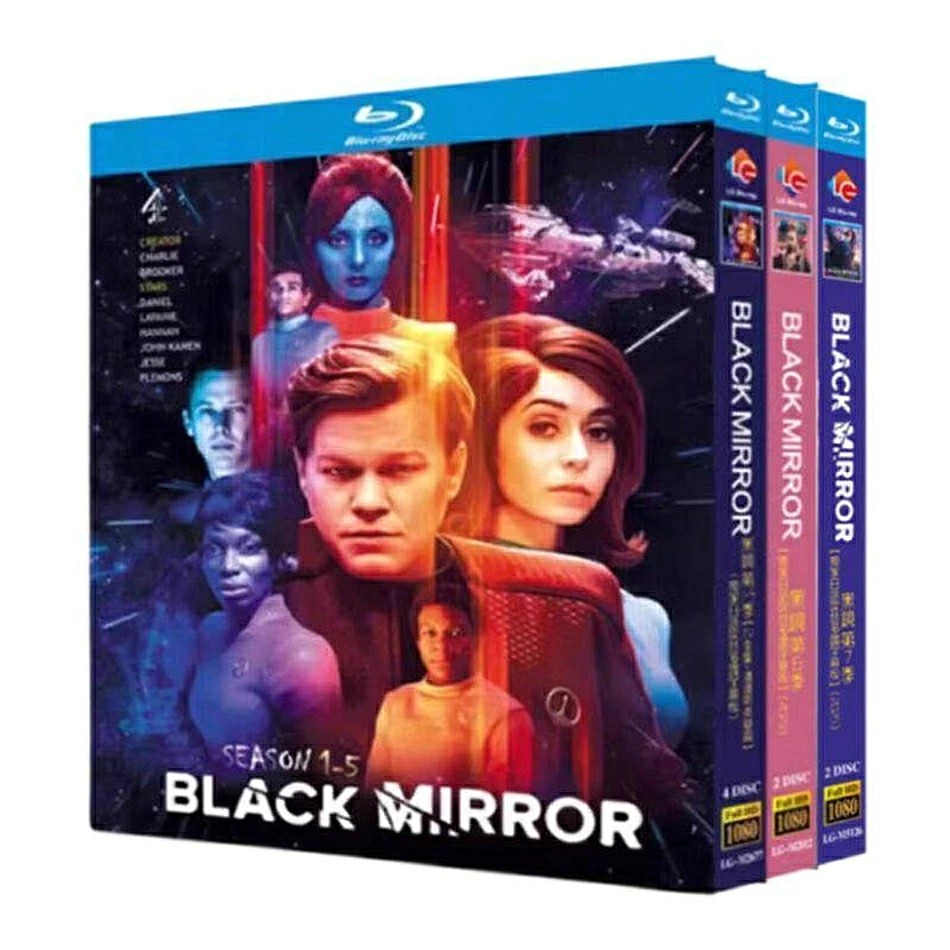 海外ドラマ 日本語吹替版 ブラック・ミラー シーズン1-7 ブルーレイ Blu-ray 日本語字幕 【表示価格は高く見えますが10%OFFで実質お得】