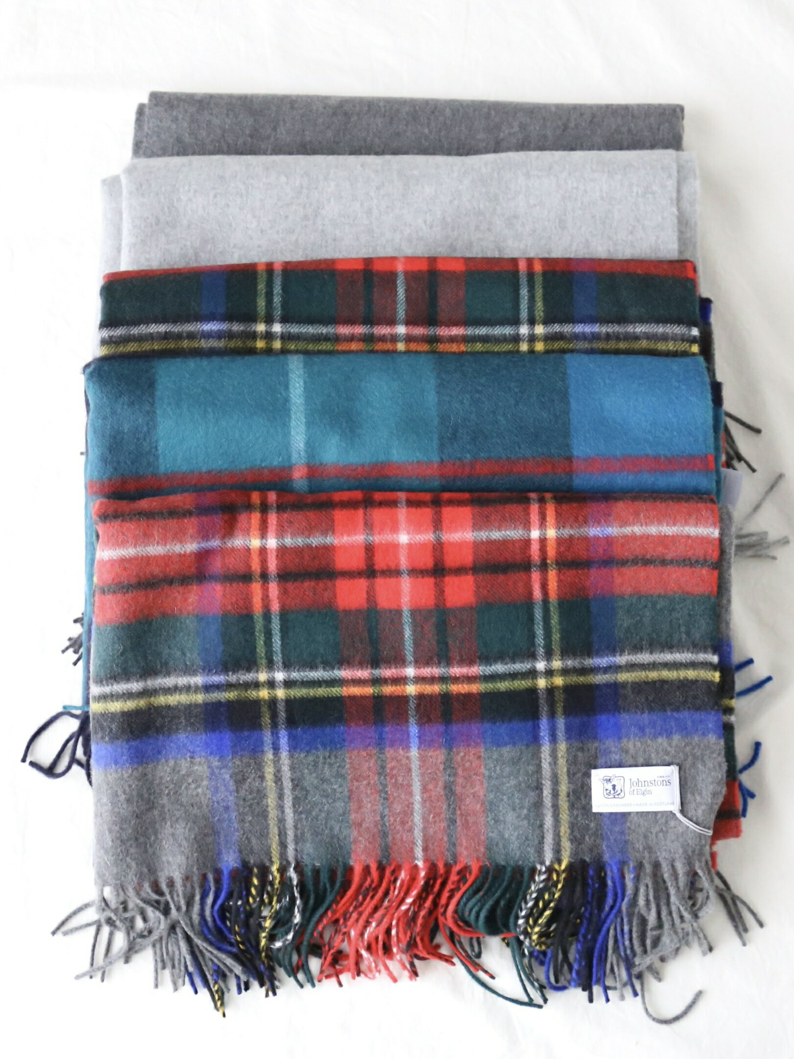 楽天市場】ジョンストンズ カシミア ストール grey stewart 楽天市場】ジョンストンズ カシミア ストール grey stewart