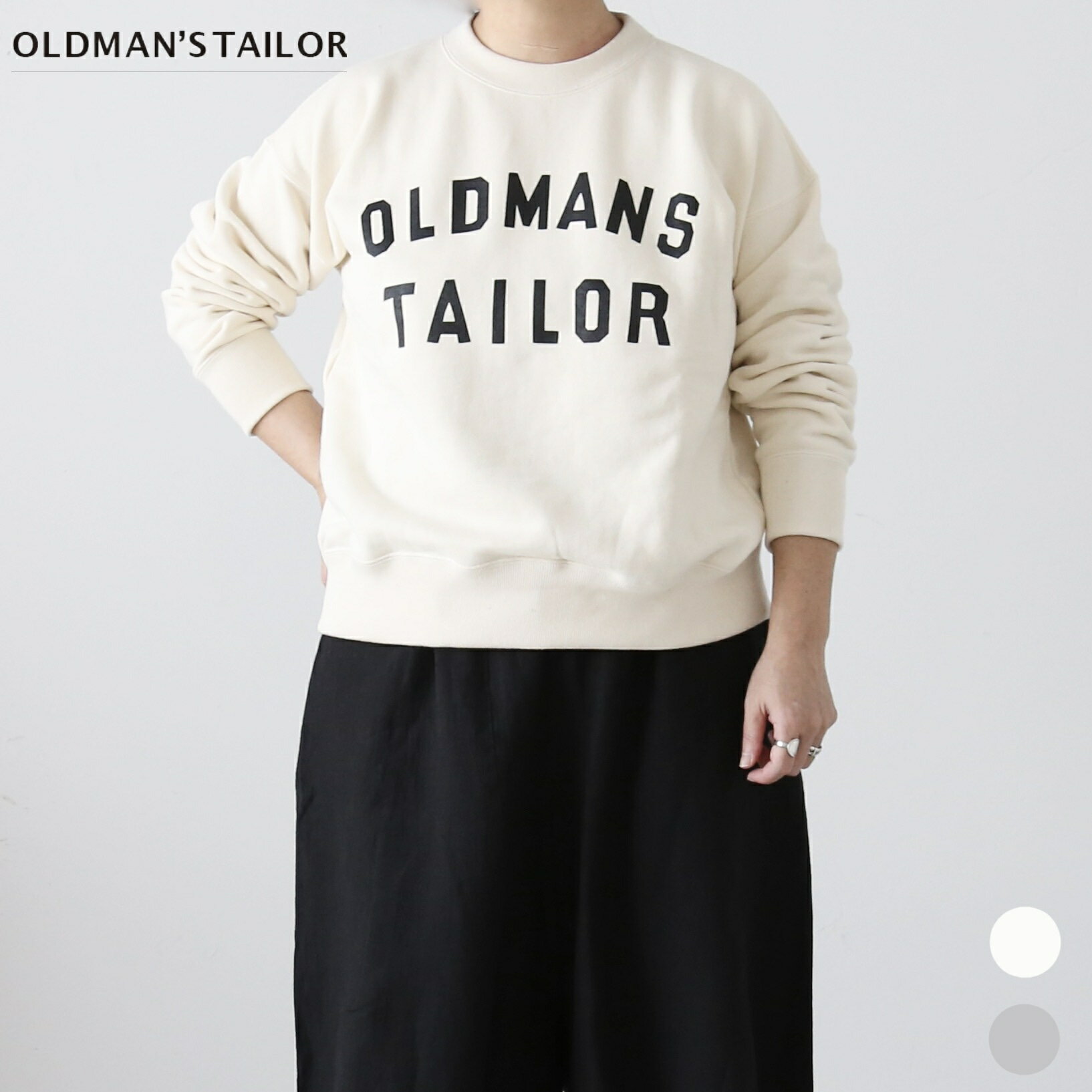 OLDMAN'S TAILOR OMT OMTラバープリントクルースウェット（パイル） [1098]