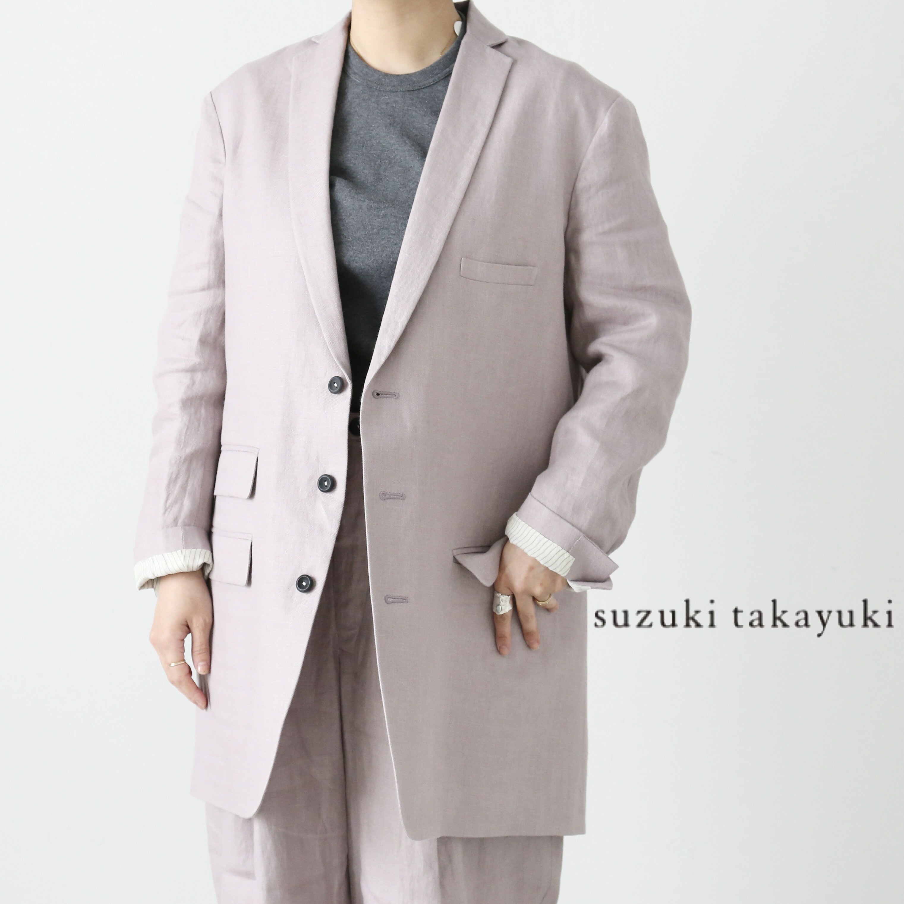 suzuki takayuki ロングジャケット [S242-09]