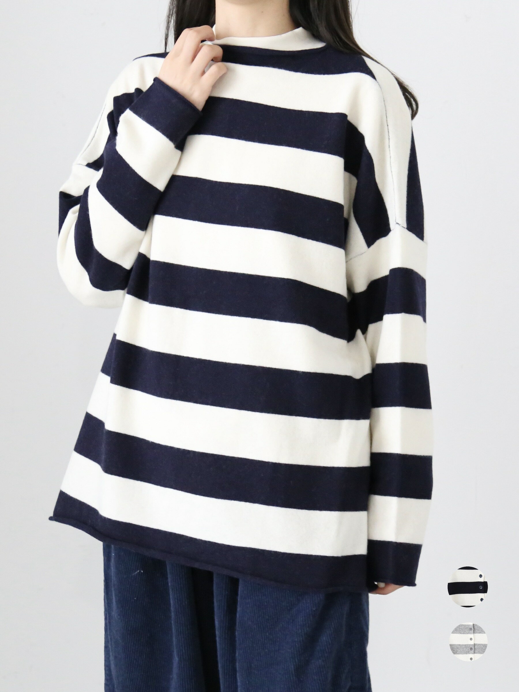 Gauze#ボトルネックボーダーニ...