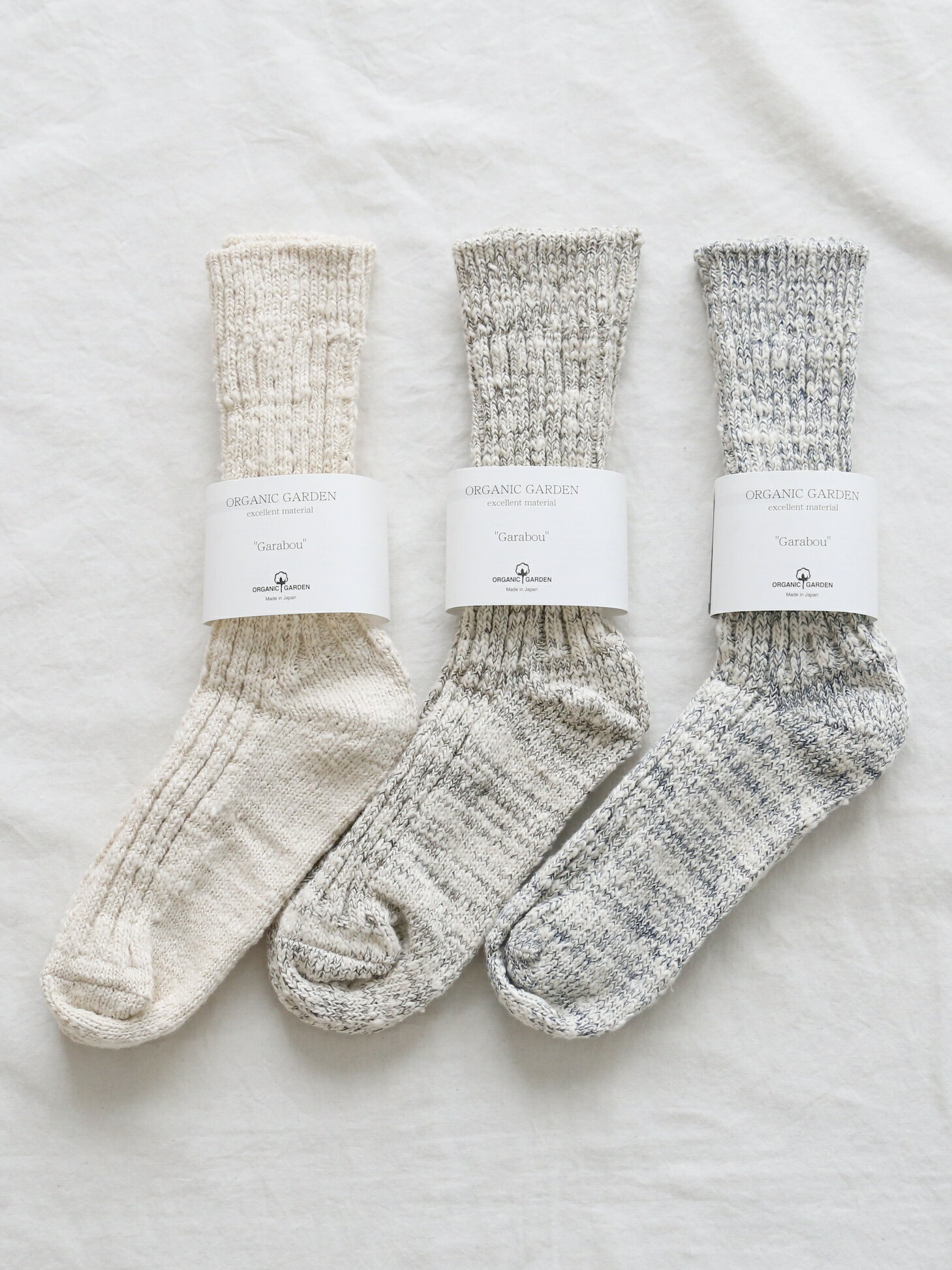 ORGANIC GARDEN ガラボウレギュラーソックス [8-0003]
