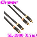 【先着順!GW限定クーポンで最大2000円OFF】SAEC ラインケーブル 0.7m SL-1980 PC-Triple C 導体 採用 2芯シールド 構造 φ...