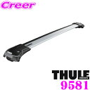  THULE WingBarEdge S 9581 スーリー ウイングバーエッジS TH9581 ルーフレール付車用 フット一体型ベースキャリア 