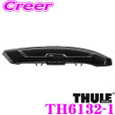 【世界最高水準の安全性!!安心の最長5年保証!!】 THULE Vector M ブラックメタリック TH6132-1 ベクター ルーフボックス (ジェットバッグ) 【デュアルオープン/パワークリック・クイックマウントシステム搭載】