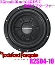 RockfordFosgate ロックフォード PRIME R2SD4-10 4ΩDVC最大入力400W 25cm薄型サブウーファー