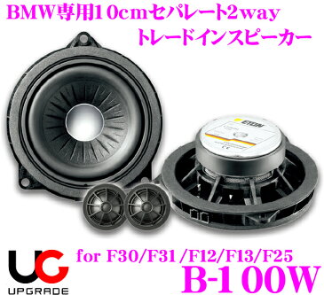 ETON イートン UPGRADE B-100W BMW専用10cmセパレート2way トレードインスピーカー 【1シリーズ(F21/F20) 3シリーズ(F30/F31) 6シリーズ(F12/F13) X3(F25)に対応】