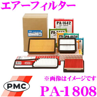 PMC エアフィルター PA-1808 トヨタ/ダイハツ/スバル車用エアエレメント 【純正品番：17801-B2120対応品】