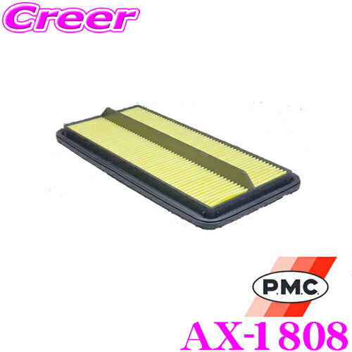 【ほぼ全品P2倍以上！1/1～1/5迄】PMC エアフィルター AX-1808 トヨタ S500U S510U ピクシストラック / ダイハツ S500P S510P ハイゼットトラック / スバル S500J S510J サンバートラック用 【純正品番：17801-B2120対応品】