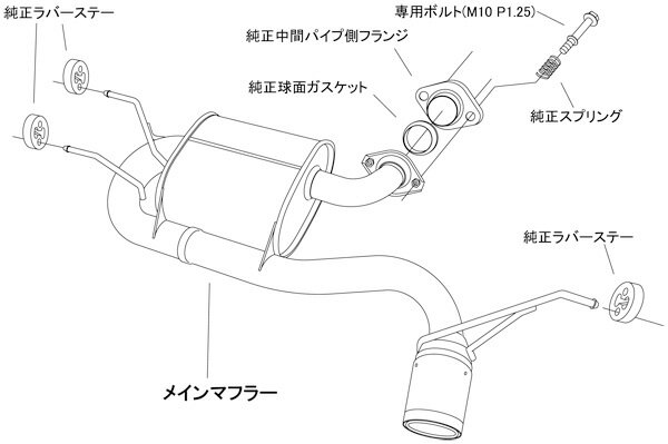 【個人宅配送可能!!】 HKS リーガマックススポーツ エキゾースト マフラー マツダ ND5RC NDERC ロードスター用 SUS304 ステンレス JASMA 認定 2年3万km保証 車検対応 外装用品 エクステリア カスタム パーツ LEGAMAX Sports 32018-AZ011