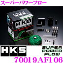 【5/9～5/15はエントリー+3点以上購入でP10倍】 HKS スーパーパワーフロー 70019-AF106 スバル BM9 レガシィB4/BR9 レガシィツーリングワゴン用 むき出しタイプエアクリーナー