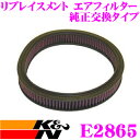 \ スーパーセール限定ポイント5倍!/K&N 純正交換フィルター E-2865 メルセデスベンツ 124 023 / 083 E-CLASS 124用 リプレイ...