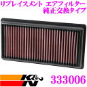 \ スーパーセール限定ポイント5倍!/K&N 純正交換フィルター 33-3006 プジョー A9CHM01 / A9HM01 208用など リプレイスメント ビ...