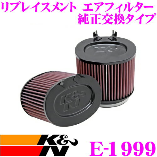 【最大20％OFFやP2倍あり！～26日01:59迄】K&N 純正交換フィルター E-1999 ポルシェ 997MA101 / 102 911 997用 リプレイスメント ビルトインエアフィルター 純正品番99711013030対応