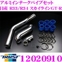 \今だけ最大2000円OFFクーポン!先着限定 全品対象/トラスト GReddy インタークーラー12020910 アルミインテークパイプセット 日産 BCNR33/BNR34 スカイラインGT-R用