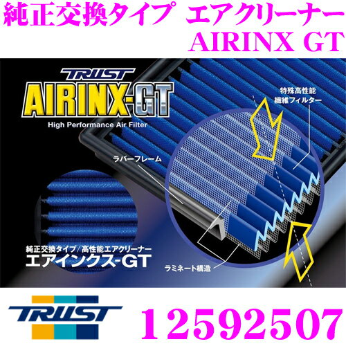 TRUST トラスト エアクリーナー 12592507 GReddy エアインクスGT AIRINX-GT SZ-7GT スズキ 純正品番 13780-63J00 対応