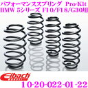 Eibach アイバッハ ローダウンサスペンションキット BMW 5シリーズ F10 F18 G30用 Pro-Kit プロキット 10-20-022-01-22 一台分セット ダウン量 F 30mm R 30mm