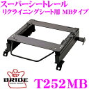 【当店限定★最大3000ポイント還元!〜7/26 01:59迄】BRIDE ブリッド シートレール T252MB リクライニングシート用 スーパーシートレール ...