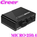 【当店限定】\P2倍以上×先着最大2000円クーポン!/イートン MICRO-250.4 45W×2ch + 80W×2ch パワーアンプ 4Ω負荷専用モデル ...