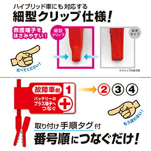 �����ʤ����5000�ݥ���ȡ��ץ���ȥ꡼���綶���� BAL 1680 �֡������������֥� ��12V�Хåƥ꡼����/������ή��50A/�����֥�Ĺ��3m�� 1632 �����