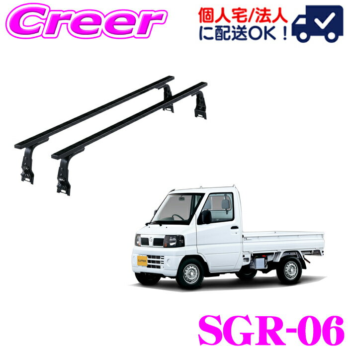 【当店ポイント最大48倍★要エントリー 20日20時~】ロッキープラス ルーフキャリア 長尺物用 SGR-06 ク..