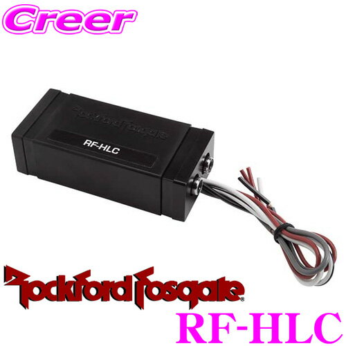 【5/21～5/26はエントリー+3点以上購入でP10倍】 RockfordFosgate ロックフォード RF-HLC 2chハイローコンバーター 【スピーカー出力をRCAライン出力に変換】