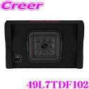 【先着順!GW限定クーポンで最大2000円OFF】KICKER 49L7TDF102 ウーハーBOX 下向き設置 25cm ウーファー搭載 薄型 サブウーファー...