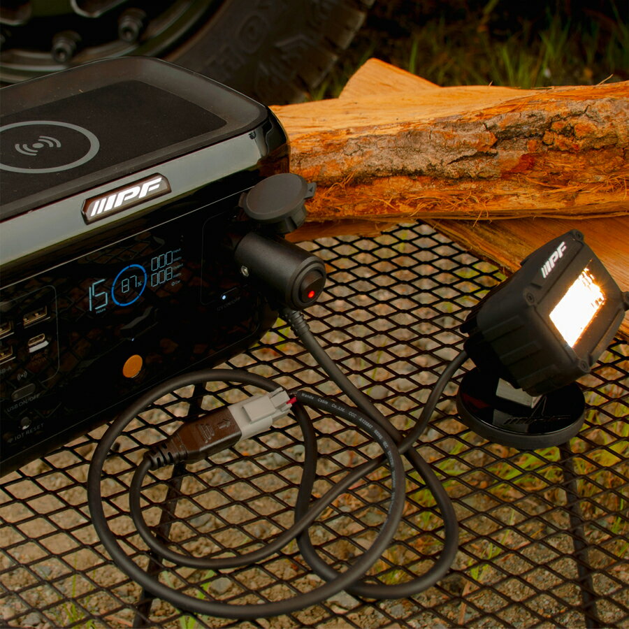 【最大77,777pt！】4口に1口が当選！クレール大抽選IPF シガー電源コンバータ LS-13 市販のポータブル電源 繋ぐだけ 作業灯 点灯 キャンプ アウトドア 夜間作業 停電 災害 ワーキングランプ ランタン 手軽 便利 カスタム オプション