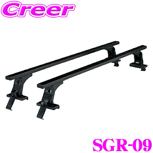 全品P2倍以上＼お盆特価 最大500円OFFクーポン！／【8/17迄限定】【個人宅OK！】ロッキープラス SGR-09 トヨタ サクシード/プロボックス用 スチール+ペイント製 長尺物 回転灯用キャリア 【H14.7～(P50系) バン/ワゴン車用】 ROCKY