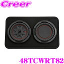 【先着順!GW限定クーポンで最大2000円OFF】KICKER 48TCWRT82 最大入力600W 2Ω 20cmウーファー搭載 サブウーハーエンクロージャー...