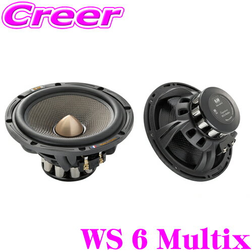 【5/9～5/15はエントリー+3点以上購入でP10倍】 BLAM ブラム WS 6 Multix 165mm Multi-neodimium magnet Mid-woofer 16.5cm ミッドウーファー ネオジウムマルチマグネット採用