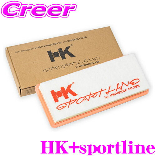 ＼クレール限定!!／ エムリットフィルター HK+sportline エアーフィルター エアフィルター エレメント 乾式 マツダ ND系 ND型 ロードスター用 純正品番：PEES-13-3A0 同形状