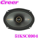 【先着20枚限定!300円OFFクーポン!併用可!】KICKER 51KSC6904 KSシリーズ 4Ω 16×23cm コアキシャル2WAYスピーカー ペア(...