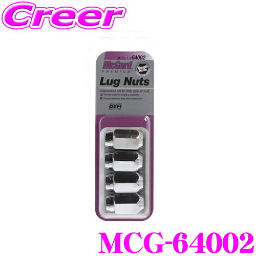 McGard �ޥå������� ���եʥå� MCG-64002 M12��1.5 4�ĥ��å� ��MCG-84557���Ȥ߹�碌�ƥϥ������� 200�� ���˻��Ѳ�ǽ��
