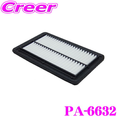 【当店 必ずP5倍！※要エントリー】 PMC エアフィルター PA-6632 ダイハツ M900S /トヨタ M900A タンク ルーミー用等 エアエレメント 純正品番：17801-B1020対応品