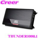 【先着100枚!新規様全品1%・リピーター様300円OFFクーポン♪】MTX Audio THUNDER1000.1 350W(@4Ω) 600W(@2Ω) 1...