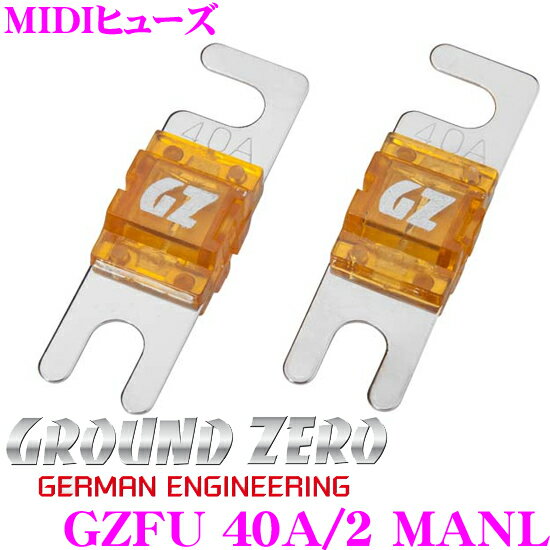 GROUND ZERO グラウンドゼロ GZFU 40A/2 MAN