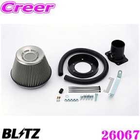 BLITZ ブリッツ No.26067 トヨタ アルファード(ANH10系)用 サスパワー コアタイプエアクリーナー SUS POWER AIR CLEANER