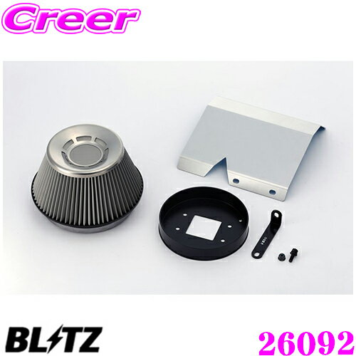 全品対象★【最大P20倍＆先着クーポンあり】 BLITZ ブリッツ No.26092 マツダ ロードスター(NA6CE)用 サスパワー コアタイプエアクリーナー SUS POWER AIR CLEANER
