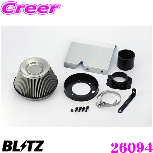 【ほぼ全品P2倍以上！1/1～1/5迄】BLITZ ブリッツ No.26094 マツダ ロードスター(NB系)用 サスパワー コアタイプエアクリーナー SUS POWER AIR CLEANER