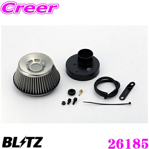 【36H限定】今だけ！ポイント10倍BLITZ ブリッツ No.26185 ダイハツ ムーヴ[ターボエンジン](L150S L152S L160S)用 サスパワー コアタイプエアクリーナー SUS POWER AIR CLEANER