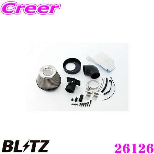 BLITZ ブリッツ No.26126 ホンダ CR-Z(ZF1/ZF2)用 サスパワー コアタイプエアクリーナー SUS POWER AIR CLEANER